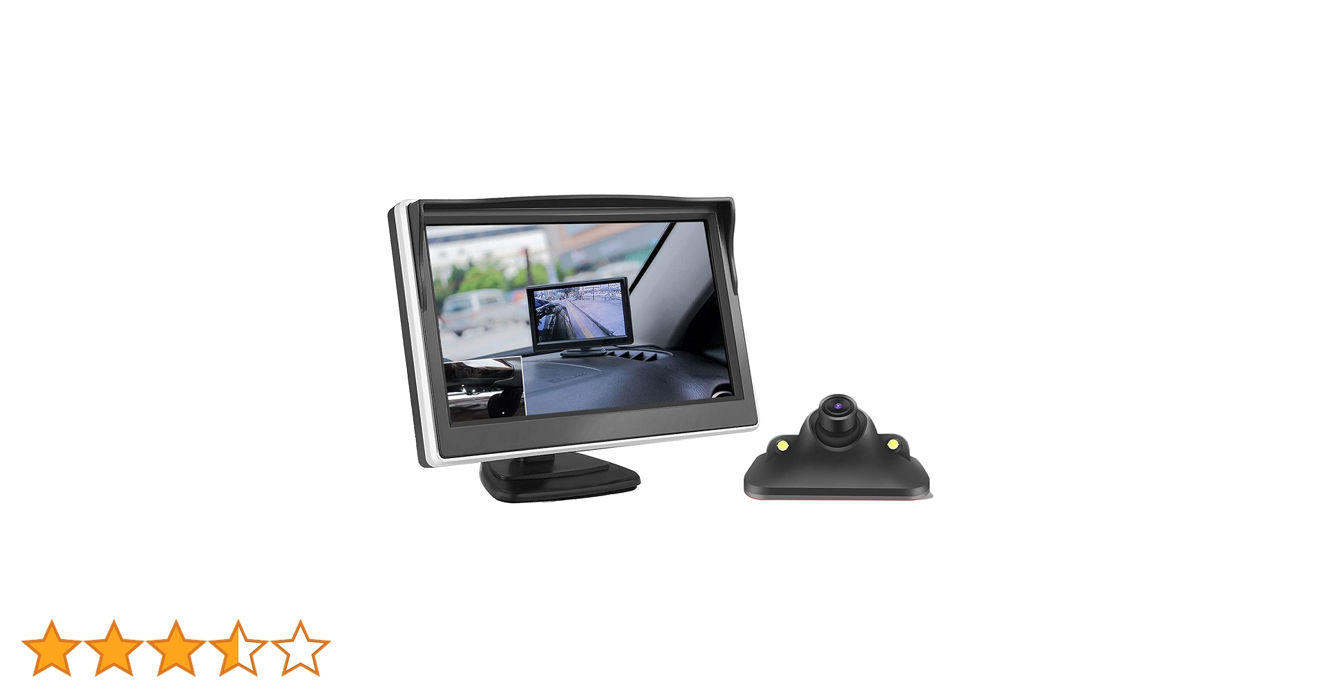 Amazon | Antion 5インチLCDモニター サイドカメラセット サイド